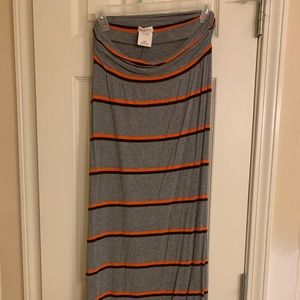 Chevron Maxi Skirt S/P